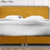Velvet boxspring luxury oker