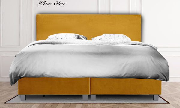 Velvet boxspring luxury oker